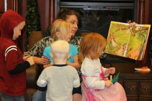 A Lap-time story time ...sooo sweet!